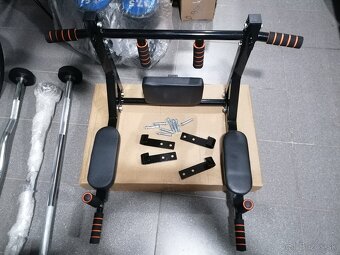 Hrazda + bradlá + brucho 3v1 - 5