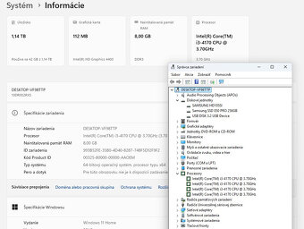 PC Lenovo ThinkCentre + LCD monitor LG - 5