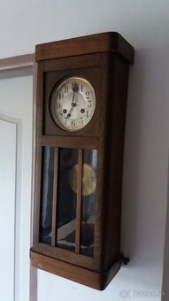Hodiny drevene-kyvadlove 1935-50 - 5
