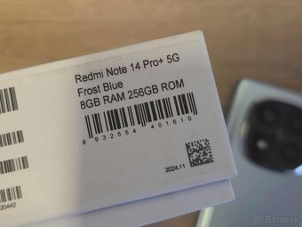 Xiaomi Redmi Note 14 Pro+ 5G 8GB/256GB Frost Blue,top,zaruka - 5