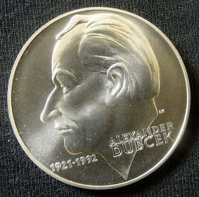 Slovenské strieborné 200 koruny bk - 5