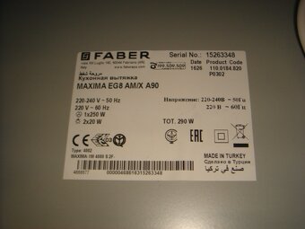 Digestor - odsávač pár Elica - 5