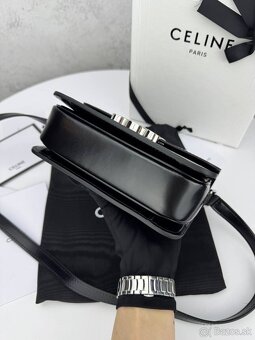 Elegantná dámska kabelka v štýle Black Silver - 5