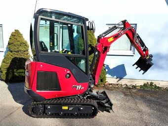 minibager Yanmar SV19VT rypadlo (2 ton) hlbkový dosah 3 m - 5