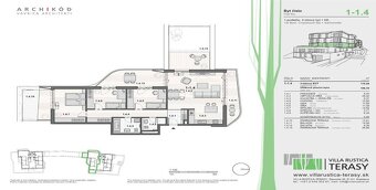 I 4-izbový byt v projekte VILLA RUSTICA-TERASY 1, Dúbravka - 5