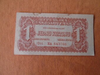 Bankovky ČSR - 3 - 5