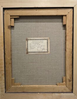 Giuseppe Odierna – Madona s dieťaťom, certifikát - 5