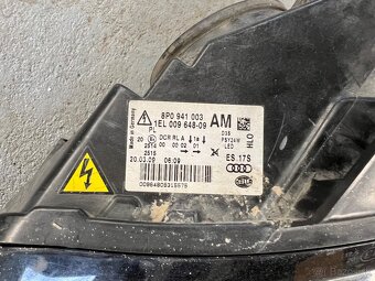 Predám predné ľavé svetlo xexnon na Audi A3 8P facelift - 5