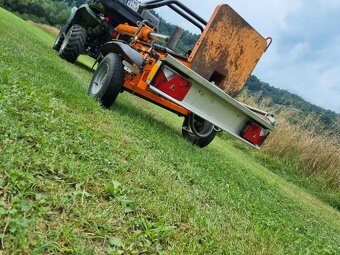 Štiepačka dreva štiepkovač spaľovací príves 20 ton Andrea Wł - 5