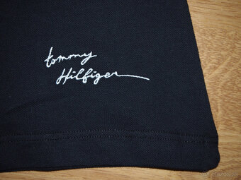 Tommy Hilfiger dámske čierne polo šaty - 5