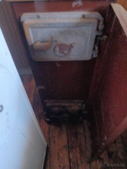 Sporák  na drevo +peterka +radiátor - 5