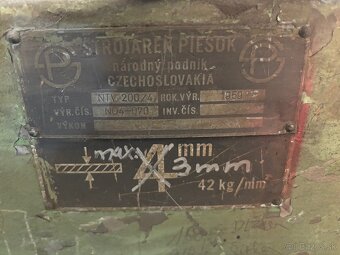 Tabuľové nožnice 4mm - 5