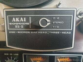Predám AKAI 4000 DS Mkll Reel to Reel - 5