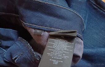 Gstar tmavomodré slim fit streč - 5