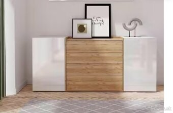 KOMODA 208cm TV STOLÍK 160cm - 5