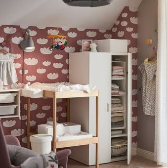 Prebaľovací stôl pre bábätká +hračky a obleč.zadarmo - 5