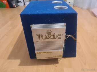 Subwoofer so zosilnovacom 500w - 5