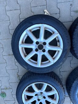 Elektróny+zimne pneu 185/55R15 4X100 - 5