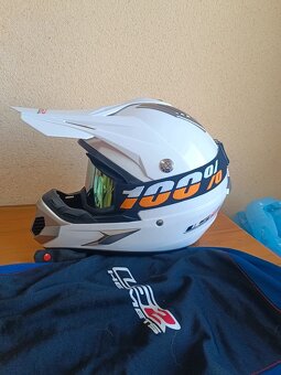 Predám LS2 MX433 prilbu s novými okuliarmi - 5
