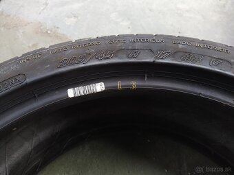 205/45 r17 Michelin letné 4.ks Doveziem - 5