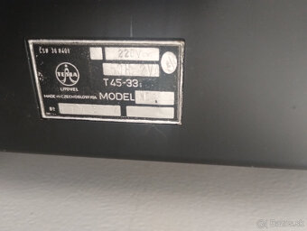 Predám gramofon TESLA NC 160 - 5