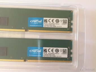 KIT  16GB (2x8GB) DDR4 2666 UDIMM PAMATE  DO VASHO PC - 5