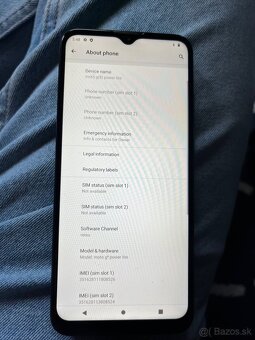 Moto g8 power lite 4gb/64gb - 5