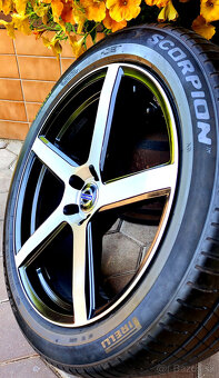alu R20 5x108, letné pneu 255/45, Volvo XC90 - 5