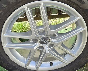 Atraktívne, originálne hliníkové disky AUDI - 5x112 r17 - 5