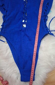 Dámske modré plavky - 5