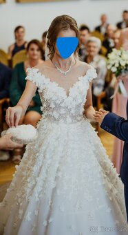 Prekrásne svadobné šaty - 5