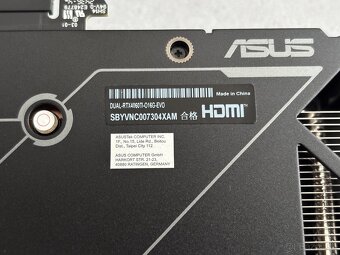 ASUS DUAL GeForce RTX 4060 Ti OC 16G EVO - 5