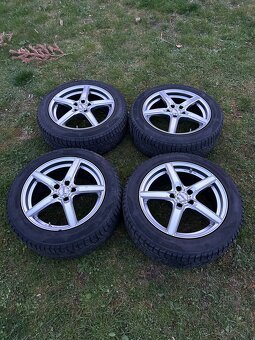 Alu disky 5x108 R17 s TPMS, 7,5J 40, pneumatiky 215/5 17” - 5