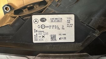 Predam ľavé predné svetlo na Mercedes Vito W447 rok 2014 až - 5