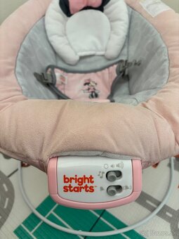 BRIGHT STARTS LEHÁTKO hojdačka Minnie Mouse DISNEY - 5
