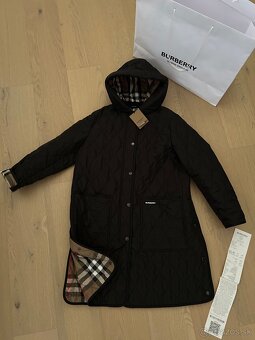 Burberry kabát M / quilted nylon parka - 5