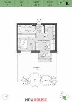 NOVOSTAVBY NA PREDAJ v Častkovciach - byt 1C - 5
