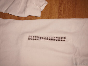 Liu jo dámske mikinové šaty biele - 5