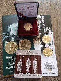 100€ zlatá minca Fujara - 5