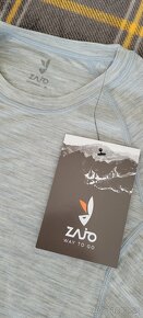Dlhorukávové tričko z jemnej merino vlny Zajo - 5