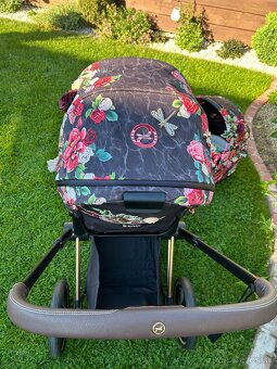 Cybex priam Spring Blossom rosé gold dvojkombinácia + fusak - 5