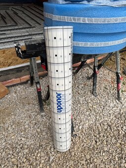 Uponor podlahove kurenie, zvysky zo stavby - 5