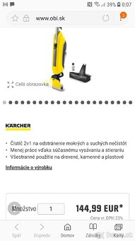 Peredám KARCHER umývač podlah - 5