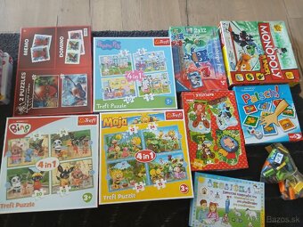 Detske spolocenske hry, puzzle a karty - 5