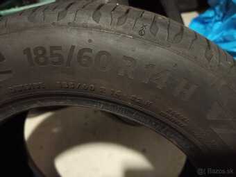 Letné pneumatiky Continental 185/60 R14 - 5