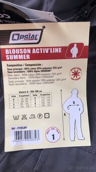 Blúza OPSIAL ACTIV LINE grey/black - 5