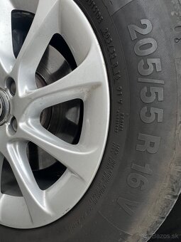 Disky 6,5J 5X112 letné 205/55 R16 Continental - 5