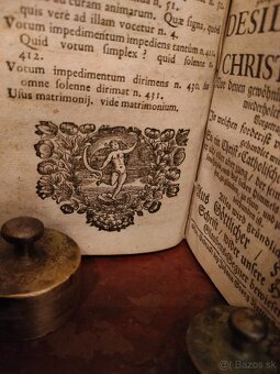 Stara vzacna kniha 2 knihy v 1 knihe 1734 a 1736 Obrazky - 5