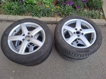 Zimná sadá Disky Volkswagen 215/55R17 - Rozteč 5x112 - 5