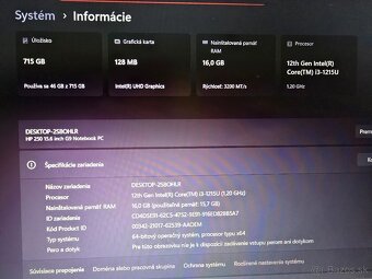 Hp 250 G9 v super stave s intel core i3 12 generacie 8gb ram - 5